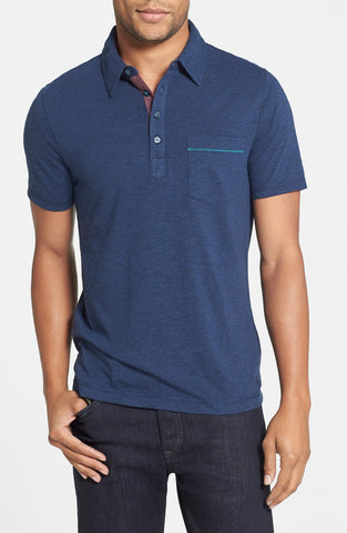 Bing Trim Fit Cotton Jersey Polo